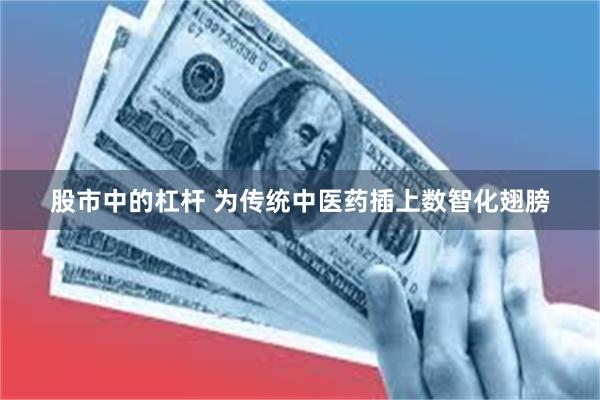 股市中的杠杆 为传统中医药插上数智化翅膀