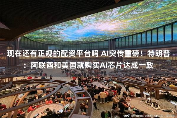 现在还有正规的配资平台吗 AI突传重磅！特朗普：阿联酋和美国就购买AI芯片达成一致