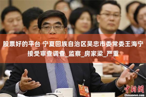 股票好的平台 宁夏回族自治区吴忠市委常委王海宁接受审查调查_监察_房家梁_严重